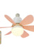 Ceiling Fan 40W/30W LED Fan lamp Remote Control AC85V-265V E27 Ceiling Fan with Memory Function for Offices Bedroom Kitchen