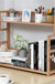 3-tier Wooden Bookshelf Office Student Stationery Organizer Magazine Holder Home Sundries Storage Shelves Kitchen Seasoning Rack