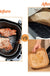 50/100Pcs Air Fryer Disposable Paper Air Fryer Accessories Square Round Oil-proof Liner Non-Stick Mat for Kitchen Oven Baking