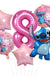 6pcs Disney Lilo & Stitch Party Balloons Stitch 32" Number Balloon set Baby Shower Birthday Party Decorations Kids Toy Gifts