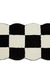 Retro Chessboard Plaid Bath Mats Fluffy Grids, Checkerboard Mat for Bathroom