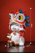 Forbidden City Lion Dance Lucky Cat Resin Home Decor, Store Opening Gifts, Practical and Wealth, Cultural and Creative Gi