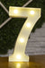 Alphabet Letter LED Lights Luminous Number Lamp Decor Battery Night Light for home Wedding Birthday Christmas party Decoration