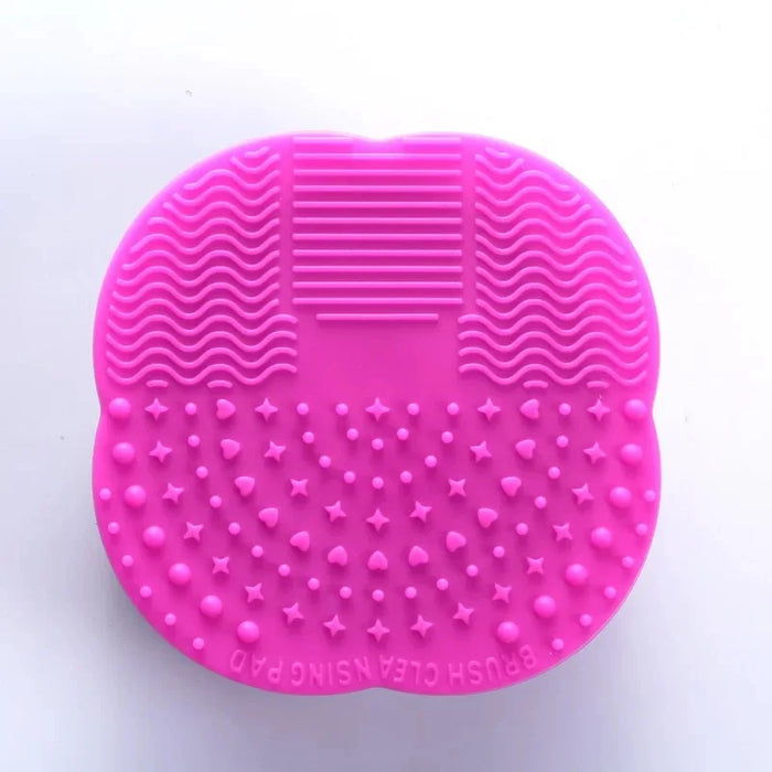 Silicone Brush Cleaner Cosmetic Make Up Washing Brush Gel Cleaning Mat Foundation Makeup Brush Cleaner Pad Scrubbe Board