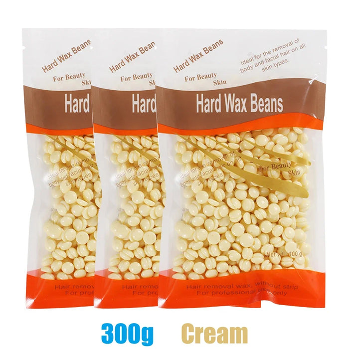 400g/500g Waxing Wax for Hair Removal Hard Wax Beans Depilatory Hot Film Wax Beads for Full Body