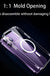 Clear Phone Case For iPhone 14 13 12 11 15 Pro Max For Magsafe Magnetic Wireless Charging Animation Case 7 8 XR XsMax Cover Case