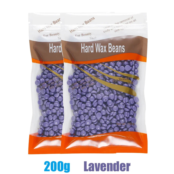 400g/500g Waxing Wax for Hair Removal Hard Wax Beans Depilatory Hot Film Wax Beads for Full Body