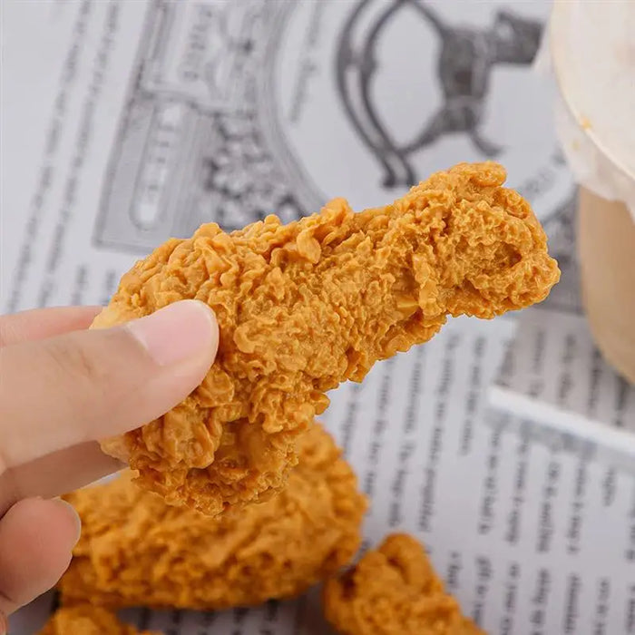 6Pcs Fake Fried Chicken Legs Home Ornaments Simulation Drumstick Decors For Kitchen Home Chicken Drumstick Kitchen Decor