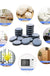 4/8Pcs Furniture Sliders Pads Sliding Block Table Chair Leg Mat Floor Protector For Hardwood Rug PTFE