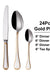 24/30 Pieces Gold Cutlery Set Complete Stainless Steel Tableaware Mirror Dinner Set Sliveware Knife Fork Spoon Kitchen Untensils