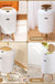 7/10L Wooden High Foot Smart Trash Bin Automatic Sensor Trash Can For Bathroom Kitchen Wastebasket Smart Home