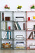 bookcases furniture Bookshelf Stand Storage Display Organizer Non-woven Fabric Storage Rack Shel