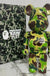 28cm Camouflage Joint Ring Shark Camo Bearbrick Home Decoration Bear Toys Chiaki Action Figures Model Modern Decor Items Luxury