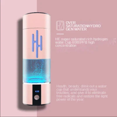 6000 PPB SPE/PEM Hydrogen Water Generator Antioxidant ORP Hydrogen Maker Nano H2 Ventilator DuPont Hydrogen Water Bottle