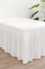 2pcs Disposable tablecloth table skirt