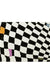 Retro Chessboard Plaid Bath Mats Fluffy Grids, Checkerboard Mat for Bathroom