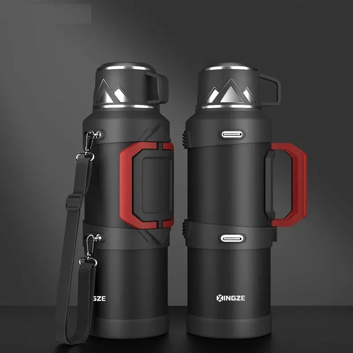 316 Stainless Steel Big Capacity Thermos Bottle 1L/ 2L /3L/ Outdoor Travel Coffee Mugs Thermal Vaccum Water Bottle Thermal Mug