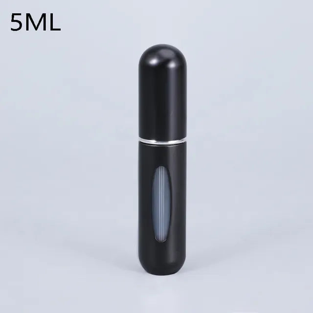 8/5ml Perfume Atomizer Portable Liquid Container For Cosmetics Traveling Mini Aluminum Spray Alcochol Empty Refillable Bottle