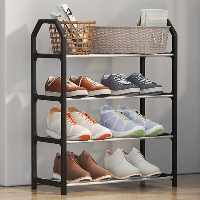 4 Floor Assembly Creative Home Shoe Rack Dormitory Door Storage Rack Storage Shoe Cabinet Components Home Supplies