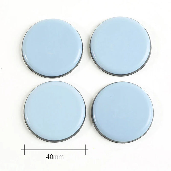 4/8Pcs Furniture Sliders Pads Sliding Block Table Chair Leg Mat Floor Protector For Hardwood Rug PTFE