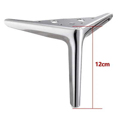 4Pcs/Set Furniture Feet For TV Cabinet Sofa Coffee Table Bathroom Cabinet Drawer Cabinet Leg Metal Support Feet Load 800KG