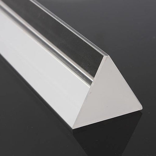 15cm Optical Glass Crystal Triple Triangular Prism Photography Physics Teaching Light Spectrum