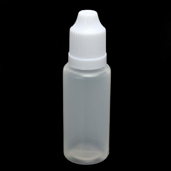 1pcs 5-100ml Empty Plastic Squeezable Eye Liquid Dropper Bottles