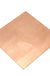 100mm*100mm*1mm Pure Copper Cu Metal Safe Using Guillotine Cut Sheet Plate