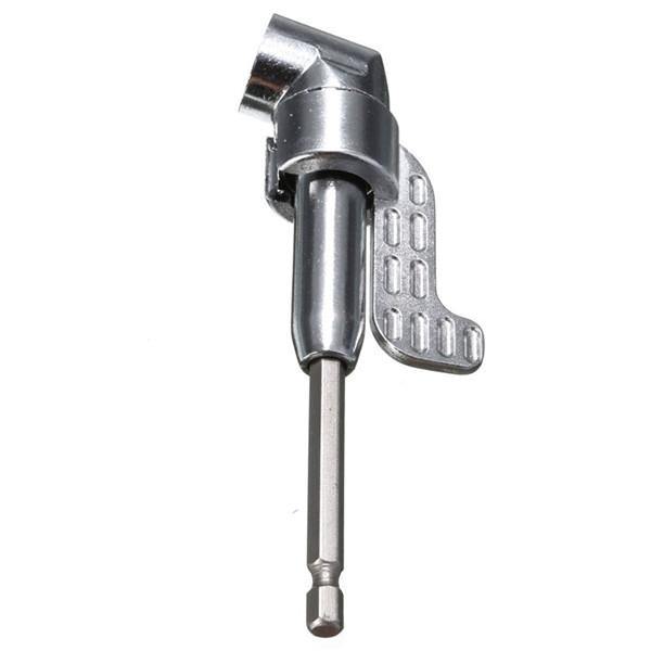 Drillpro 1/4 Inch Hex Screwdriver Bit Holder 105 Degree Angle Extension Socket Holder Adaptor