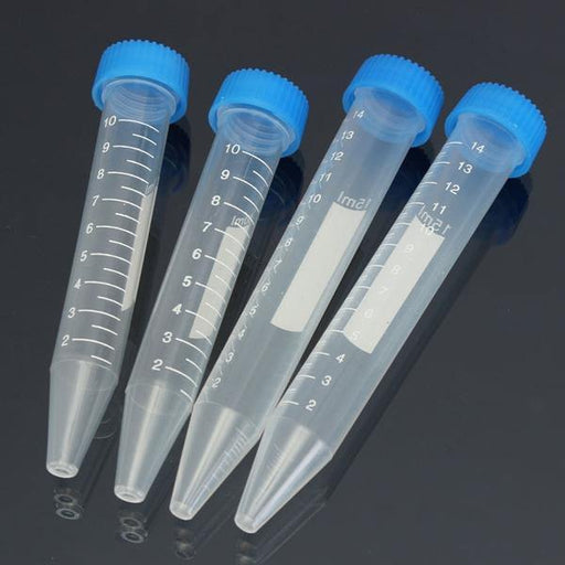 10ml 15mL Graduated Plastic Eppendorf Centrifuge Tube Vial With Screw Cap