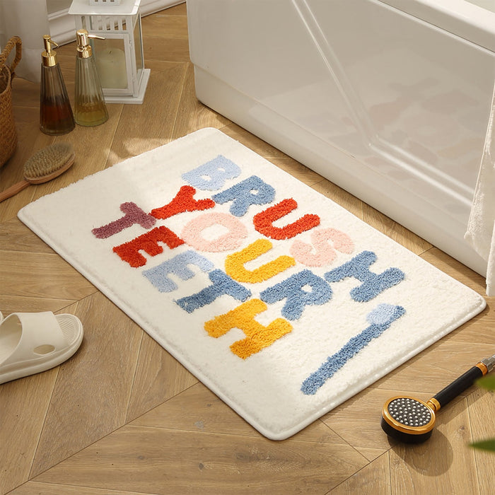 Simple Phrase Nonslip Mat