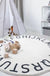 Nursery Gamer Cartoon Round Rug