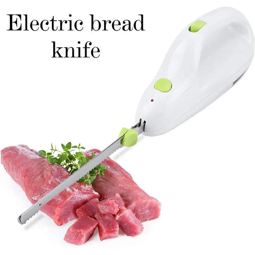 Electric Freeze Meat Knife Bread Pastry Meat Automatic Home Kitchen Cutting Tools Serrated EU Electric Long Knife Knife Ste