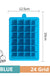 4/6/8/15 Grid Big Ice Tray Mold Giant Jumbo Large Food Grade Silicone Ice Cube Square Tray Mold DIY Ice Maker Ice Cube Tray