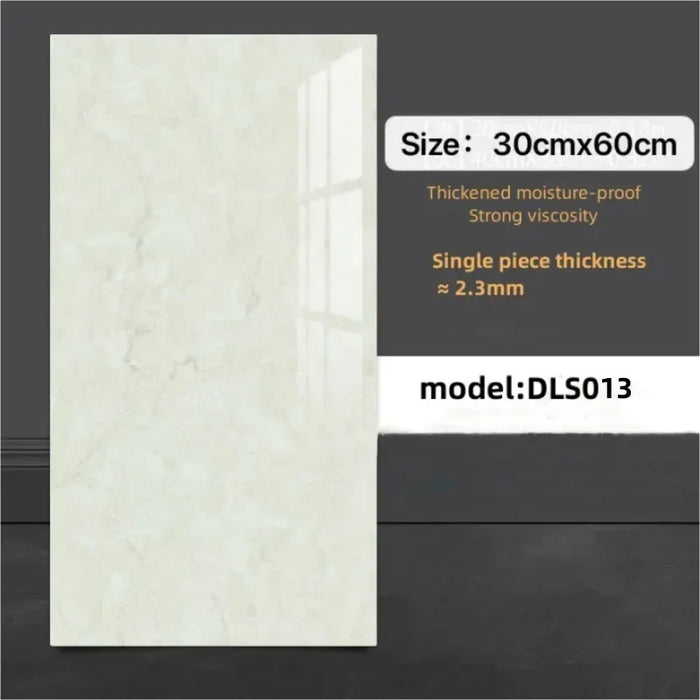 60cmX30cm Vinyl Self-adhesive Tile Wall Sticker for Bathroom Livingroom Decor for Walls Wallpaper Kitchen PVC Waterproof Sticker