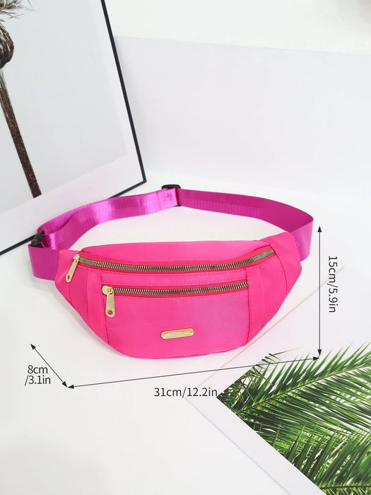 Fanny Packs Waist Pack for Women, Waterproof Waist Bag with Adjustable Strap for Travel Sports Running