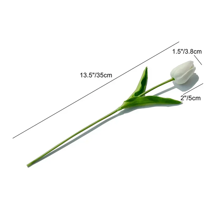 5/10PCS Artificial Tulip Flower Bouquet Real Touch PE Foam Fake Flower for Wedding Decoration Flowers for Home Garden Decoraive