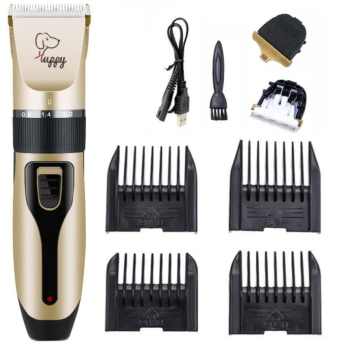 Dog Clipper Dog Hair Clippers Grooming (Pet/Cat/Dog/Rabbit) Haircut Trimmer Shaver Set Pets Cordless Rechargeable Professional