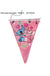 Disney Pink Interstellar Stitch Angel Birthday Party Decoration Flag Pulling Balloon Cake Flag Insertion Spiral Set Supplies