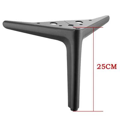 4Pcs/Set Furniture Feet For TV Cabinet Sofa Coffee Table Bathroom Cabinet Drawer Cabinet Leg Metal Support Feet Load 800KG