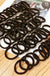 50/100pcs Black Hair Bands for Women Girls Hairband High Elastic Rubber Band Hair Ties Ponytail Holder Scrunchies Accessorie