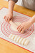 60/50/40cm Silicone Pad Baking Mat Sheet Kneading Dough Mat For Kitchen Rolling Dough Pizza Large Dough Non-Stick Maker Holder