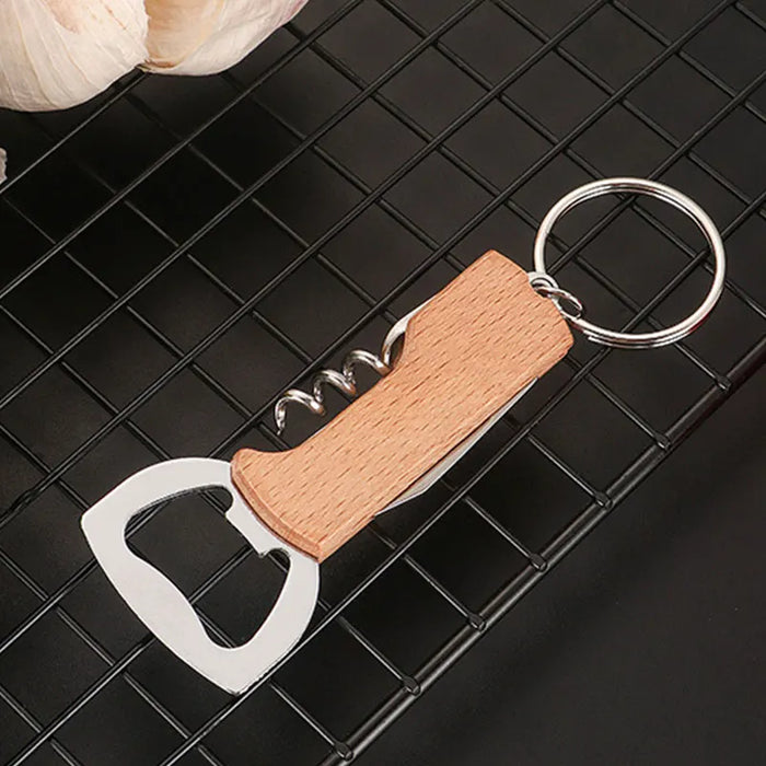 60Pcs Wooden Bottle Opener Home Supplies Beer Opener Kitchen Accesories Wine Opener Drink Gun Wedding Gifts For Guests