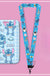 Disney Anime Credential Badge Holder Kawaii Stitch Card Holders Student Campus Lanyard Cards Holder Neck Straps for Kids Gift