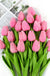 35 cm Tulip Flower Artificial Tulip Bouquet 10/5Pcs PE foam Fake Flower for wedding Ceremony Decor Home Garden Bouquet Decor