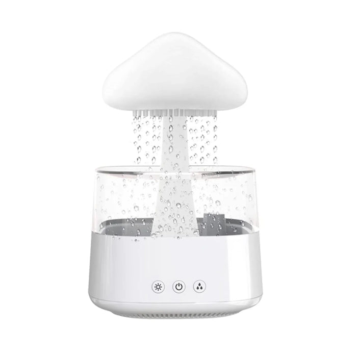 450ML Mushroom Rain Cloud Air Humidifier Colorful Night Light Moisturize Skin Relieve Fatigues for Friends Family Gifts