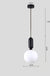 Creative Loft Metal Pendant Light Hanging Kitchen Island Black White Decorative Modern Led Pendant Lamp Ceiling Lights Bedside