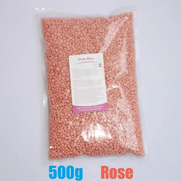 500g/400g/200g Waxing Wax Beans for Wax Heater Machine No Strip Depilatory Hot Film Hard Wax Waxing Body Hair Removal Wax Beads