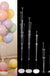 Birthday Balloon Support Balloon Stand Balloon Holder Balloon Stick Tubes Wedding Birthday Party Decoration Kids Baby Shower