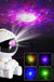 Galaxy Star Astronaut Projector LED Night Light Starry Sky Porjectors Lamp Decoration Bedroom Room Decorative For Children Gifts